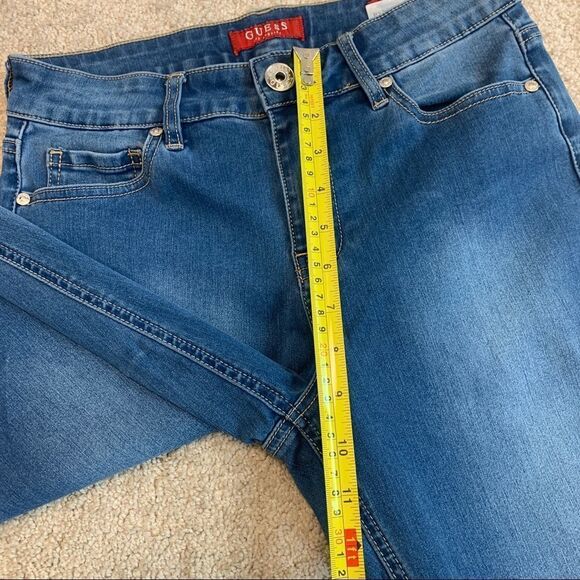 𝅺GUESS jeans high waist skinny Tahiana fit Sz 28 stretchy - Picture 9 of 11
